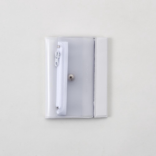 isshoni.カードファイル PVC Rホワイト