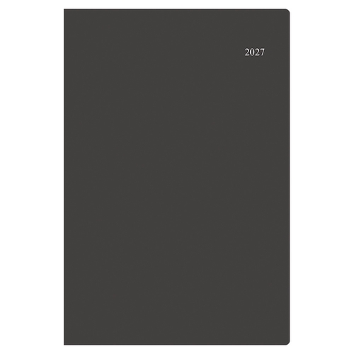 2027 アポイント チャート A5対応 ダイアリー 1ヶ月チャート 64ページ ブラック