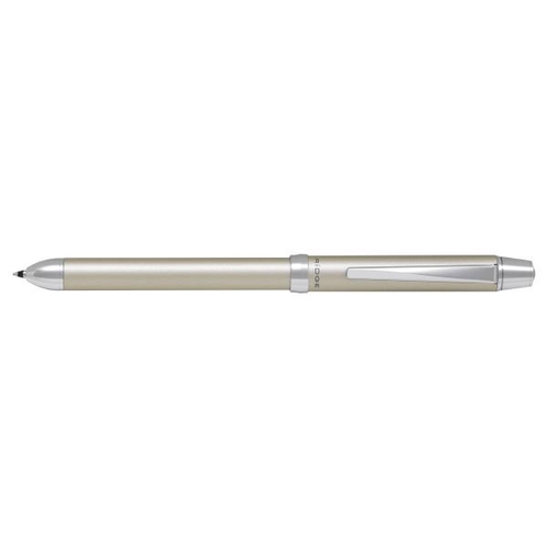 ツープラスワン リッジ (多機能筆記具) ボールペン0.7mm+シャープペン0.5mm シャンパンゴールド