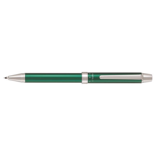 ツープラスワン エボルト (多機能筆記具) ボールペン0.7mm+シャープペン0.5mm グリーン