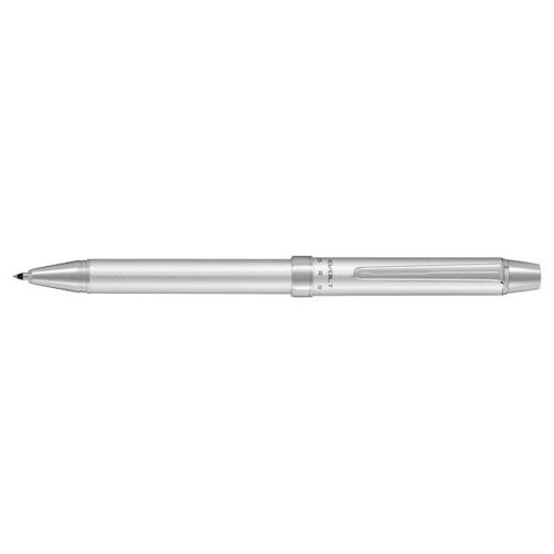 ツープラスワン エボルト (多機能筆記具) ボールペン0.7mm+シャープペン0.5mm ヘリンボーンシルバー