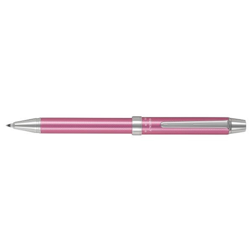 ツープラスワン エボルト (多機能筆記具) ボールペン0.7mm+シャープペン0.5mm ヘリンボーンピンク
