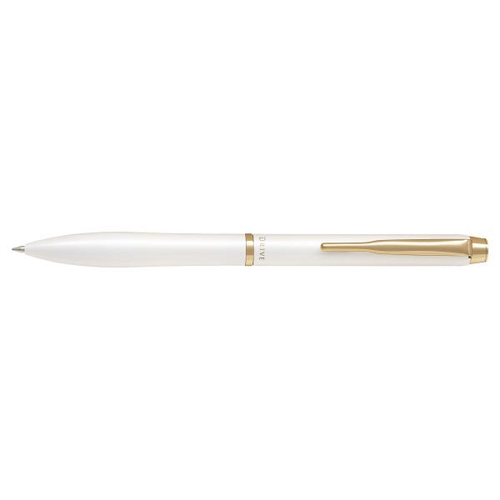 アクロドライブ ボールペン アクロドライブ 0.7mm パールホワイト 油性ボールペン 0.7mm 回転繰り出し式インキ:アクロインキ替芯:BRFN-30F-B(黒) パールホワイト