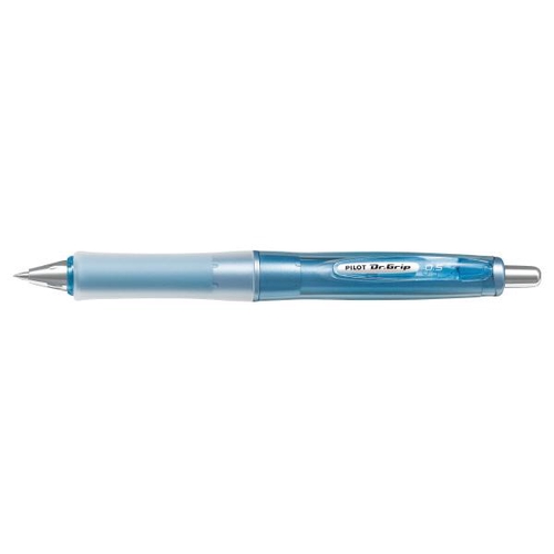 ドクターグリップ Gスペック ユセイBP G-SPECレギュラー 0.5mm ソフトブルー 油性ボールペン 0.5mm ノック式インキ:アクロインキ替芯:BRFN-10EF-B(黒) ソフトブルー