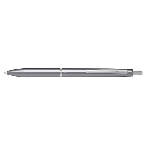 アクロ1000 ユセイBP アクロ1000 0.5mm メタリックグレー 油性ボールペン 0.5mm ノック式インキ:アクロインキ替芯:BRFV-10EF-B(黒) メタリックグレー