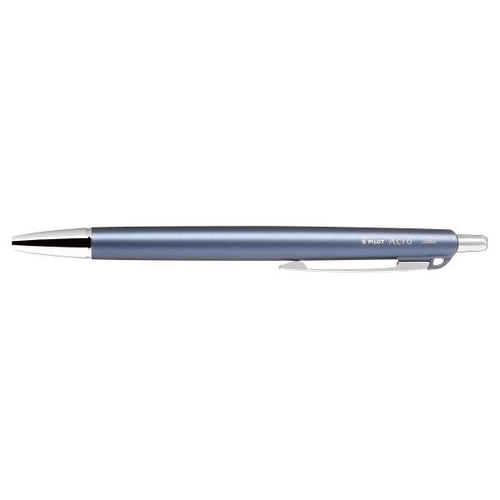 アクロ500 ユセイBP アクロ500 0.5mm ネイビー 油性ボールペン 0.5mm ノック式インキ:アクロインキ替芯:BVRF-8EF-B(黒) ネイビー