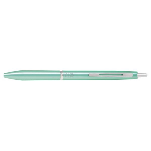 イルミリー イルミリー ユセイBP0.5mm スプリングエメラルドグリーン 油性ボールペン 0.5mm ノック式インキ:アクロインキ替芯:BRFV-10EF-B(黒) スプリングエメラルドグリーン
