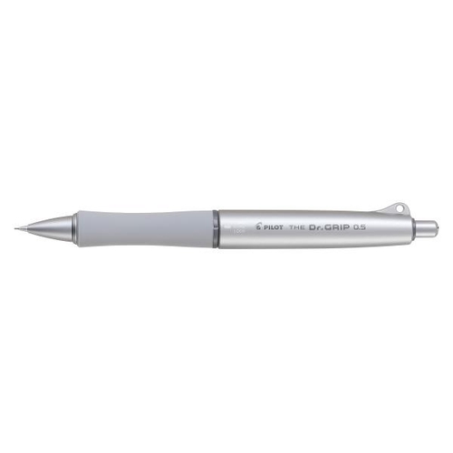ザ・ドクターグリップ シャープペンシル 0.5mm シルバー