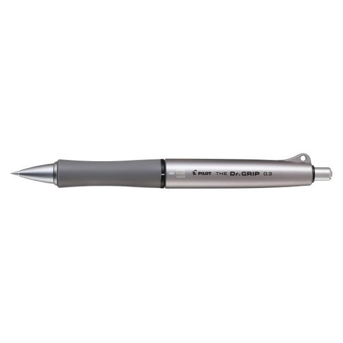ザ・ドクターグリップ シャープペンシル 0.3mm ガンメタリック