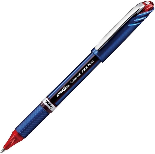エナージェルユーロ 1.0 赤 軸色:ブルー