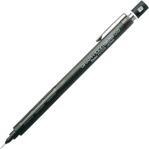 グラフ1000<フォープロ> 0.5mm 製図用シャープペンシル ブラック軸