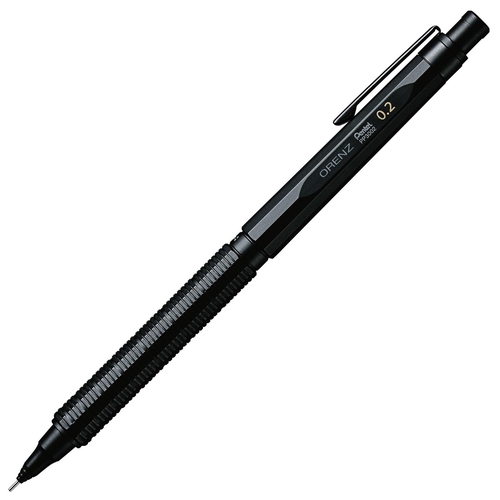 オレンズネロ 0.2mm シャープペン ブラック軸