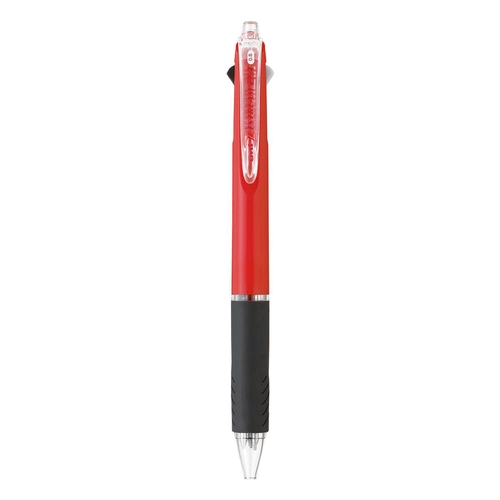 ジェットストリーム ジェットストリーム2&1 0.5mm 赤 多機能ペン 0.5mm ノック式