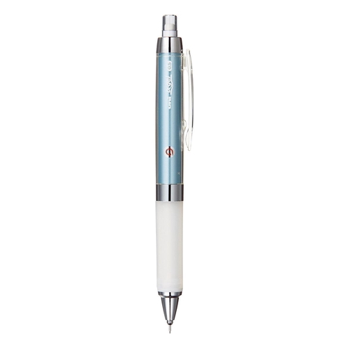 ユニアルファゲル クルトガアルファゲル0.5mm ターコイズ シャープペン 0.5mm ノック式
