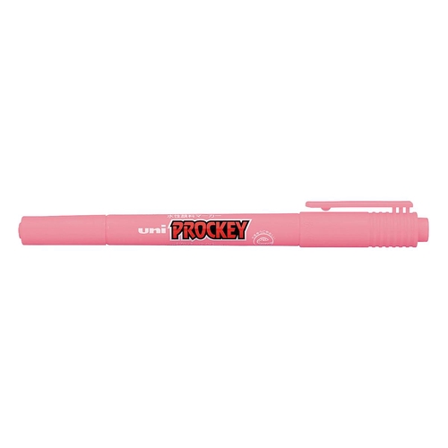 プロッキー プロッキー 極細+細字丸芯 ソフトピンク 水性サインペン キャップ式