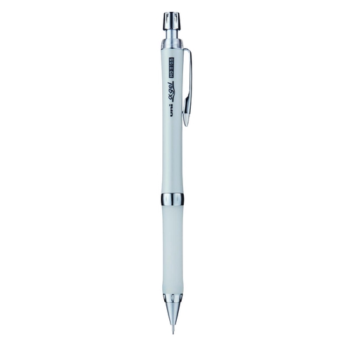 ユニアルファゲル ユニアルファゲル(スリムタイプ・かため)0.5mm ホワイト シャープペン 0.5mm ノック式