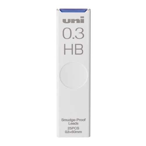 ユニ芯 ユニシャープ芯 0.3mm HB シャープ芯 0.3mm