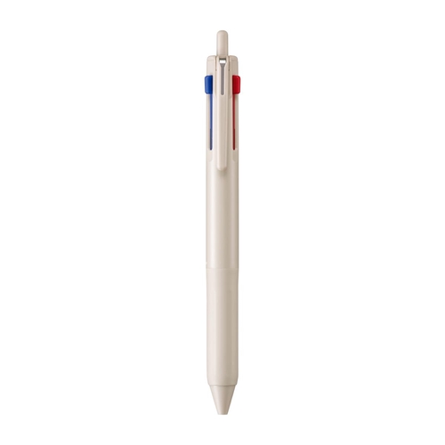 ジェットストリーム ジェットストリーム新3色ボールペン 0.5mm グレージュ 多色ボールペン 0.5mm ノック式