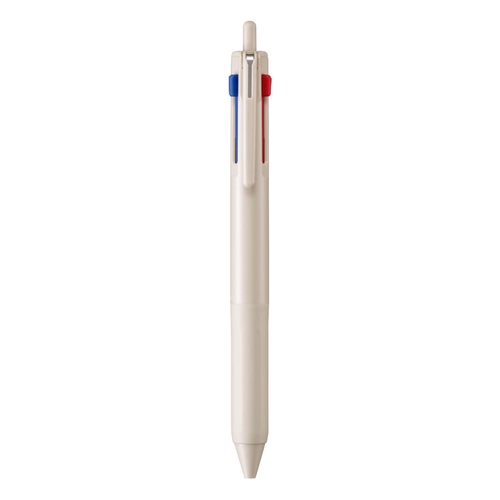 ジェットストリーム ジェットストリーム新3色ボールペン 0.7mm グレージュ 多色ボールペン 0.7mm ノック式