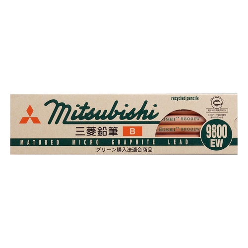 リサイクル鉛筆 リサイクル鉛筆 9800EW B 鉛筆
