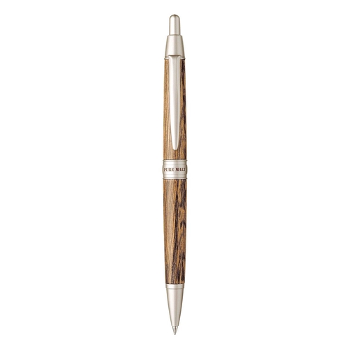 ピュアモルト ピュアモルト 油性ボールペンSS-1025 ダークブラウン 油性ボールペン 0.7mm ノック式