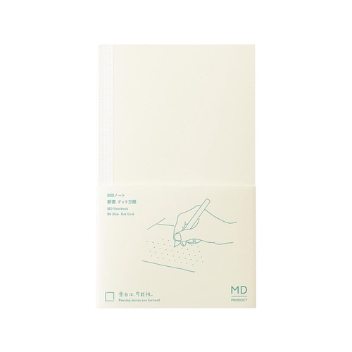 MD PRODUCT MDノート<新書> ドット方眼 176ページ