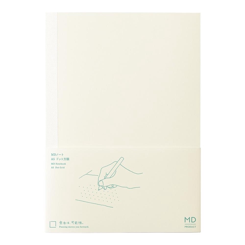 MD PRODUCT MDノート<A5> ドット方眼 176ページ