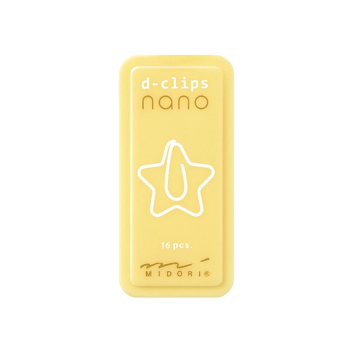 ミドリ ディークリップス ナノ 星柄