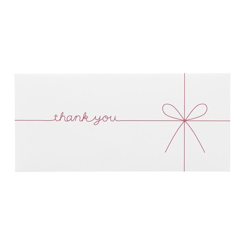 ギフト券袋 thank you W ギフト券封筒 5枚