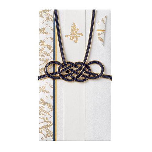 千歳 紺 金封