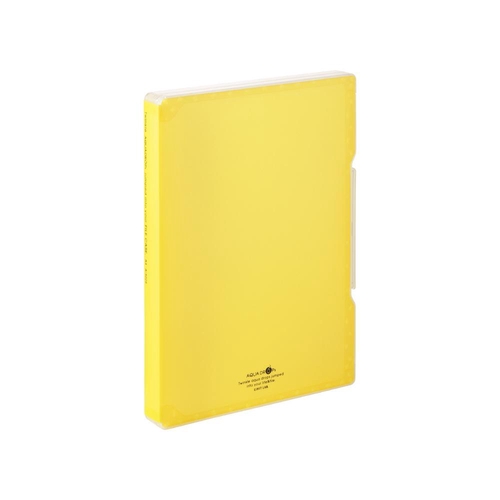 AQUA DROPs ファイルケース A4 黄 ファイルケース A4 コピー用紙270枚 黄
