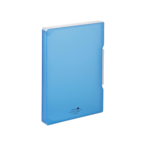 AQUA DROPs ファイルケース A4 青 ファイルケース A4 コピー用紙270枚 青