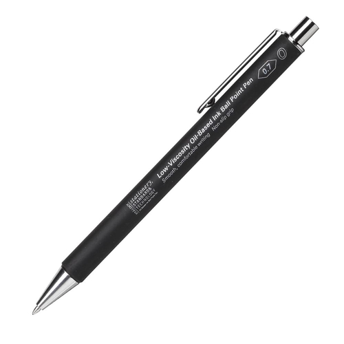 STALOGY(スタロジー) 低粘度油性ボ-ルペン 0.7mm 黒インク ブラック