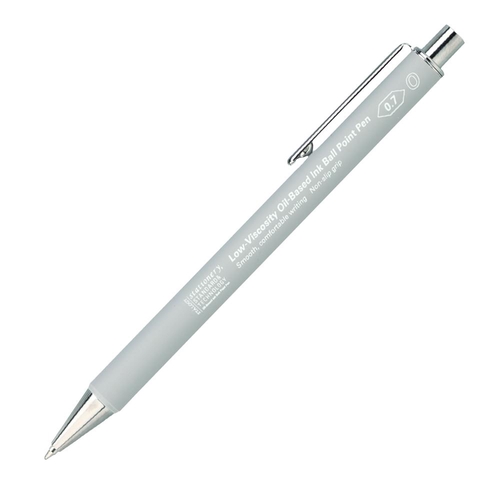 STALOGY(スタロジー) 低粘度油性ボ-ルペン 0.7mm 黒インク グレー