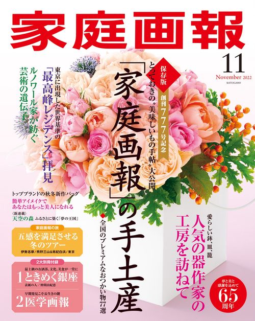家庭画報 2022年 11月号 [雑誌]