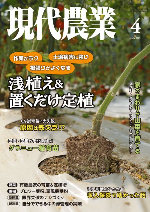 現代農業 2023年 04月号 [雑誌]
