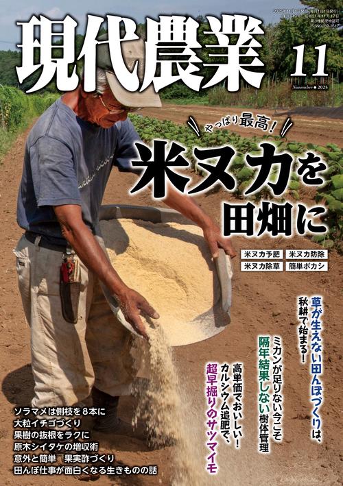 現代農業 (2025年11月号) [雑誌]