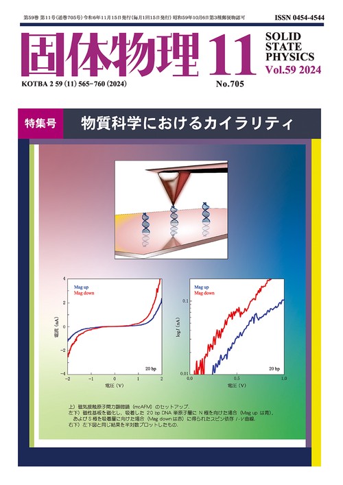 固体物理 (2024年11月号) [雑誌]