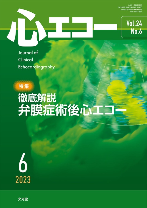 心エコー 2023年 06月号 [雑誌]