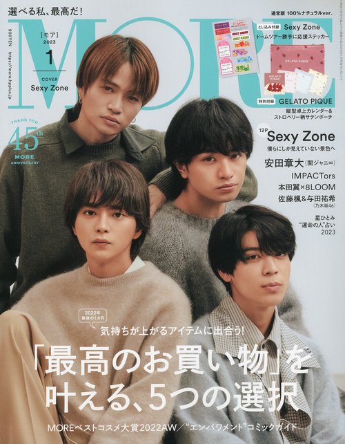 MORE(モア) 2023年 01月号 [雑誌]