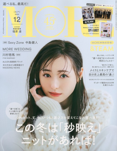 MORE(モア) 2022年 12月号 [雑誌]