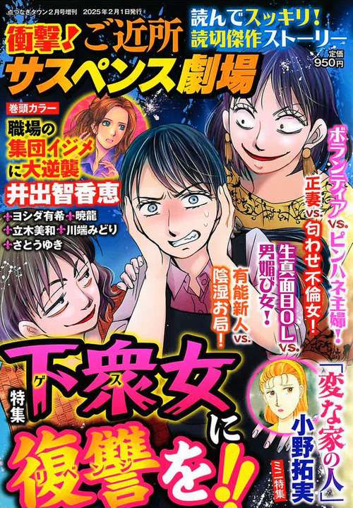 点つなぎタウン増衝撃!ご近所サスペンス 2025年 02月 別冊・臨時増刊 [雑誌]