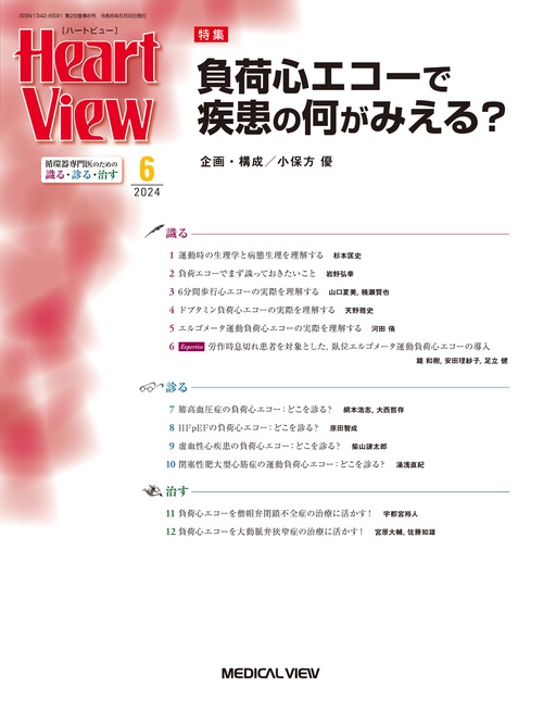 月刊HeartView 2024年 06月号 [雑誌]