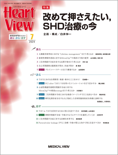 月刊HeartView 2024年 07月号 [雑誌]