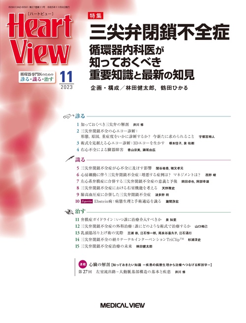 月刊HeartView 2023年 11月号 [雑誌]