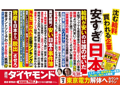 週刊ダイヤモンド 2021年 (08月4週目)号 [雑誌]