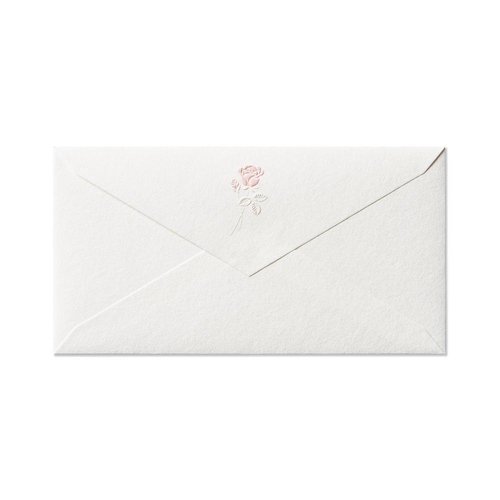G.C.PRESS ローズタンドル 封筒 100 x 190 mm 洋形6号変形 4枚入