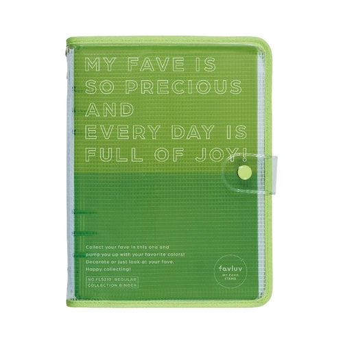 favluv(ファブラブ) バインダ- 緑 W237×D175×H30mm