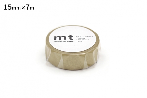 mt basic mt 1P 金 マスキングテープ 15mm×7m