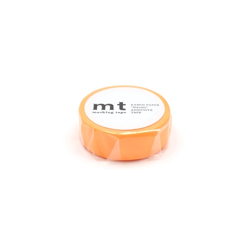 mt basic mt 1P ショッキングオレンジ マスキングテープ 15mm×7m